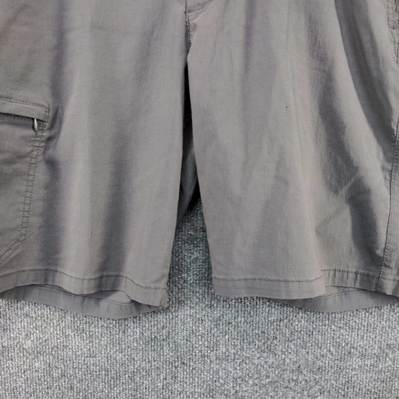 English Laundry Mens Chino Shorts Gray Size 38W Zipped Pockets Rayon Blend - Picture 7 of 12